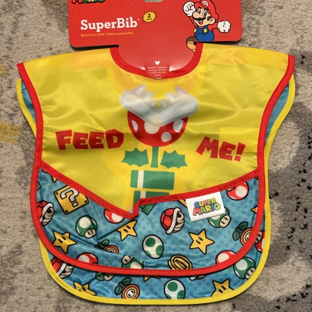 Super Mario bibs